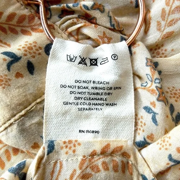 EUC Spell 💫Vintage Celestial Blouse in Cream size Large - Picture 10 of 10